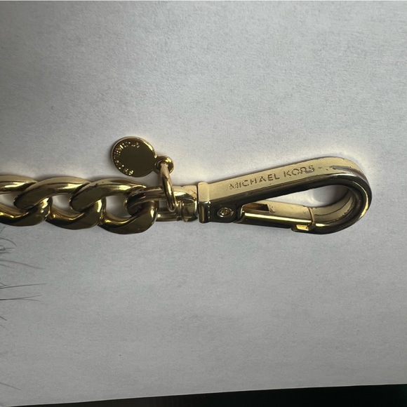 Michael Kors Black Fur Ball Purse Charm - Picture 3 of 4